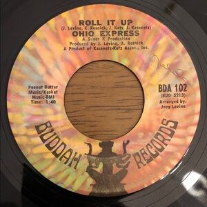 Ohio Express Vinyl 45 Record Mercy/Roll It Up
